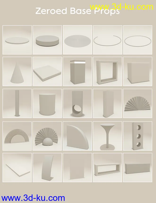 Elegant Display Props and Scenes模型的图片7