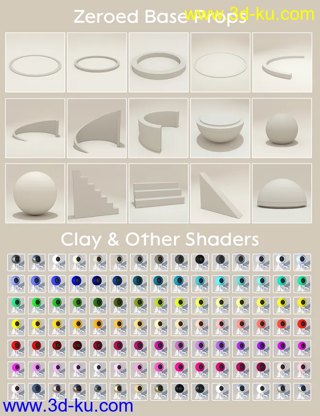Elegant Display Props and Scenes模型的图片8