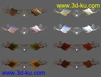 3D打印模型Elven Jewelry的图片