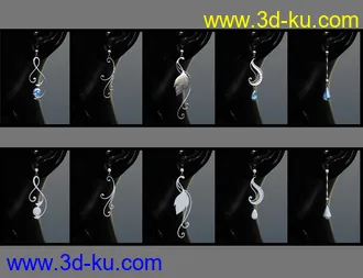3D打印模型Elven Jewelry的图片