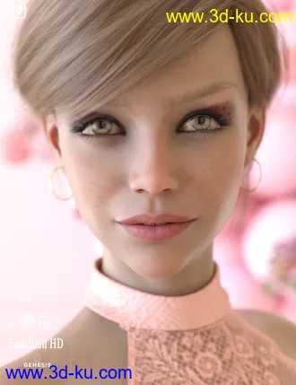 3D打印模型Endellion HD For Genesis 8 Female的图片