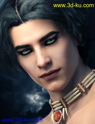 3D打印模型Everyday Makeup for Genesis 8 Males的图片