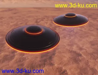 3D打印模型Extraterrestrial Flying Saucer的图片
