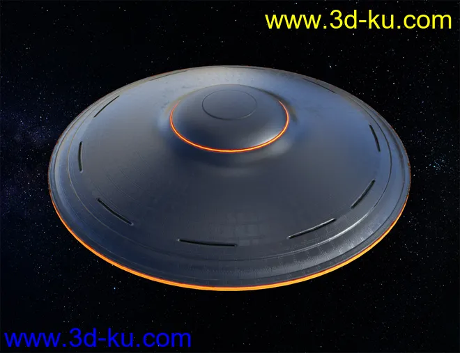 Extraterrestrial Flying Saucer模型的图片4