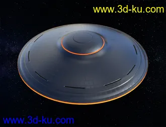 3D打印模型Extraterrestrial Flying Saucer的图片