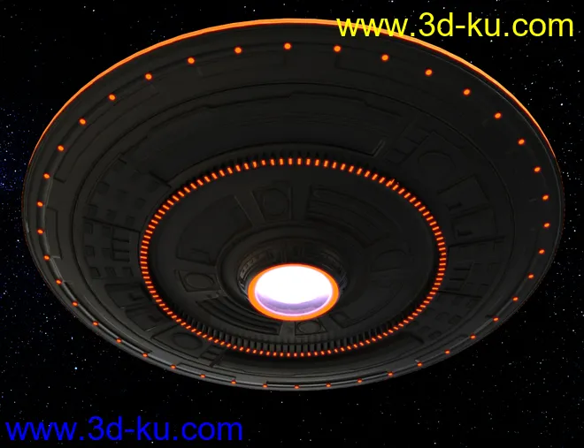 Extraterrestrial Flying Saucer模型的图片5