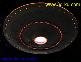 3D打印模型Extraterrestrial Flying Saucer的图片