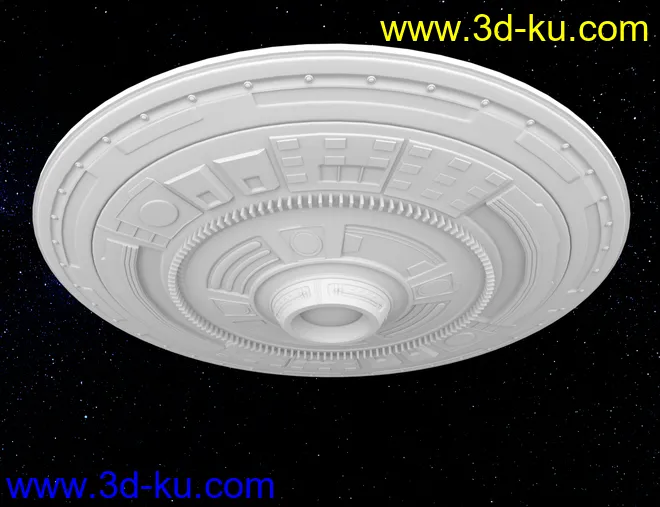 Extraterrestrial Flying Saucer模型的图片6