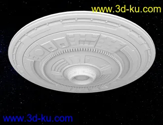 3D打印模型Extraterrestrial Flying Saucer的图片