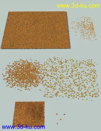 3D打印模型Fallen Leaves - Scatters and Drifts for Daz Studio的图片