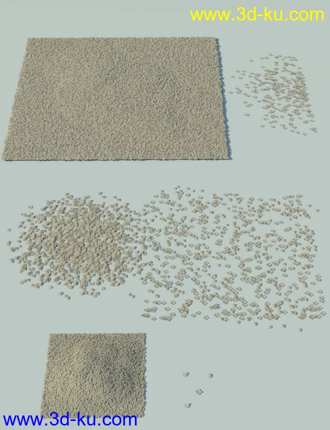 Fallen Leaves - Scatters and Drifts for Daz Studio模型的图片7