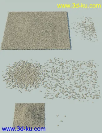 3D打印模型Fallen Leaves - Scatters and Drifts for Daz Studio的图片