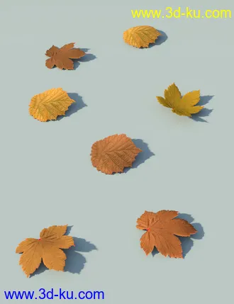 3D打印模型Fallen Leaves - Scatters and Drifts for Daz Studio的图片