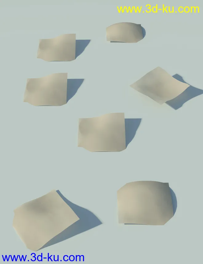 Fallen Leaves - Scatters and Drifts for Daz Studio模型的图片9