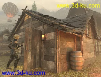 3D打印模型Fantasy Structures的图片