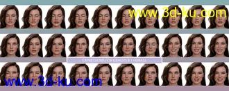 3D打印模型Fashion Poses Set for Genesis 8.1 Females的图片