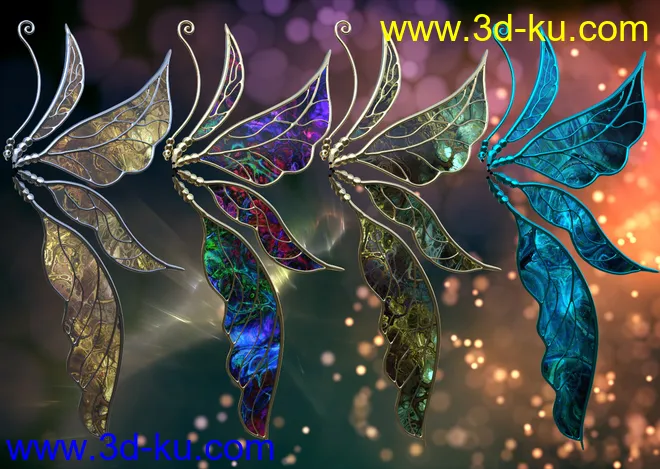 Fay Wings for Genesis 8模型的图片7