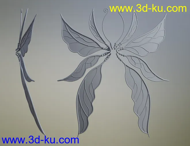 Fay Wings for Genesis 8模型的图片9
