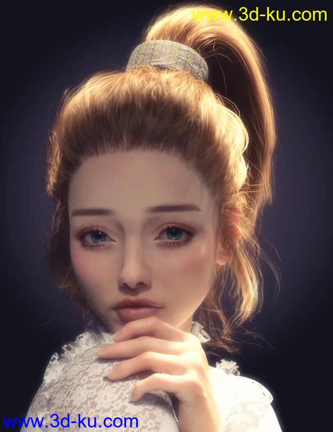 FE Young Girl Vol 2 for Genesis 8 and 8.1 Females模型的图片1