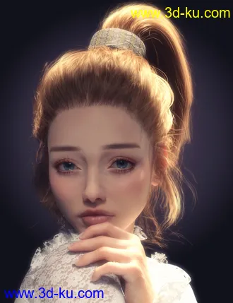 3D打印模型FE Young Girl Vol 2 for Genesis 8 and 8.1 Females的图片