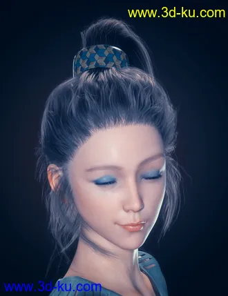 3D打印模型FE Young Girl Vol 2 for Genesis 8 and 8.1 Females的图片