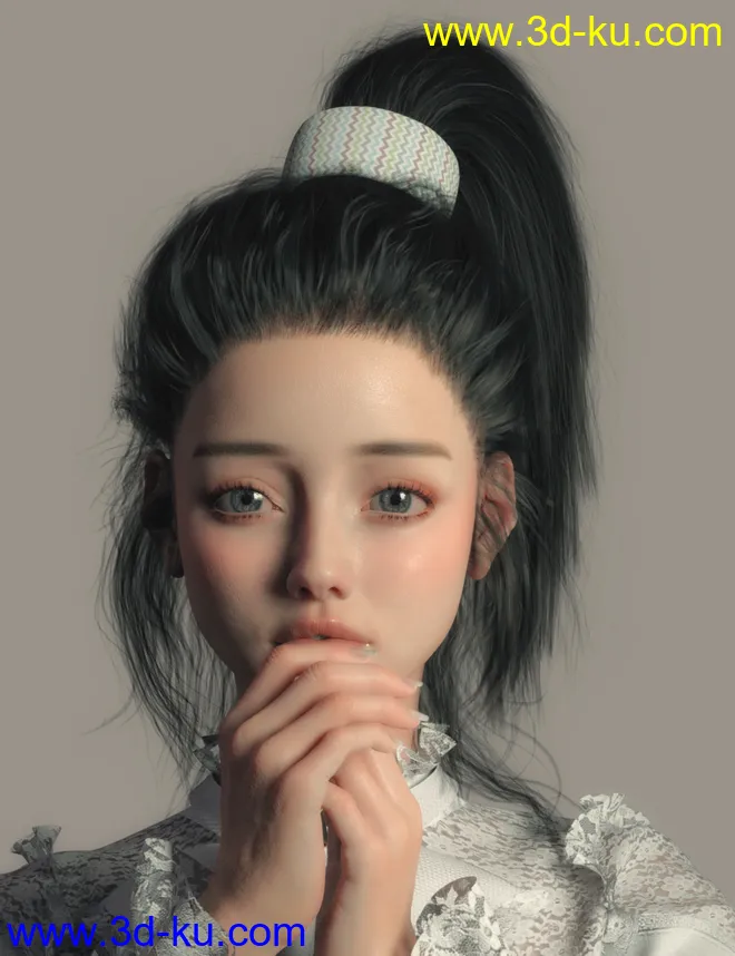 FE Young Girl Vol 2 for Genesis 8 and 8.1 Females模型的图片3