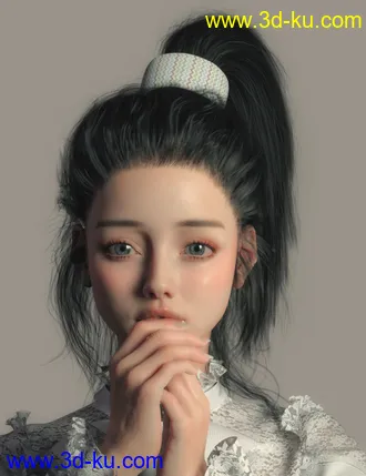 3D打印模型FE Young Girl Vol 2 for Genesis 8 and 8.1 Females的图片