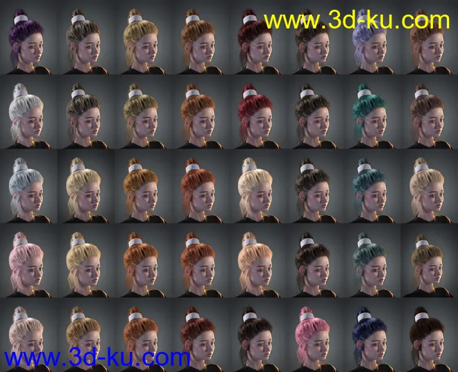 FE Young Girl Vol 2 for Genesis 8 and 8.1 Females模型的图片4