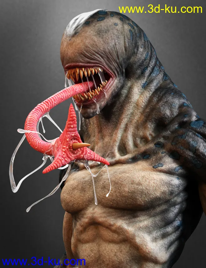 Ferocious Beast HD for Genesis 8 Male模型的图片1