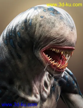 3D打印模型Ferocious Beast HD for Genesis 8 Male的图片