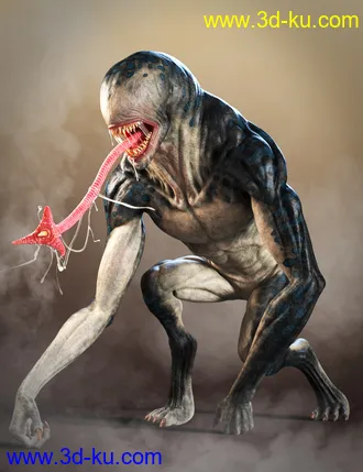 3D打印模型Ferocious Beast HD for Genesis 8 Male的图片