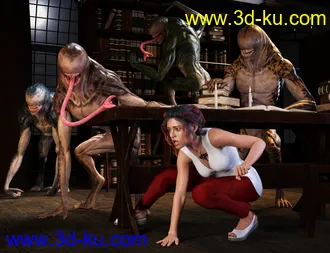 3D打印模型Ferocious Beast HD for Genesis 8 Male的图片
