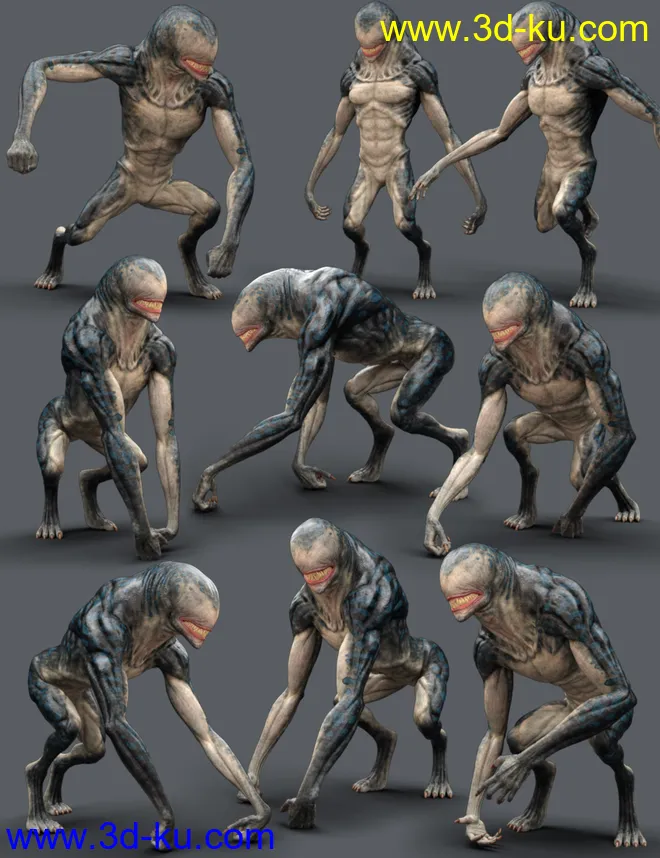 Ferocious Beast HD for Genesis 8 Male模型的图片9