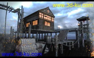 3D打印模型Feudal Japan的图片