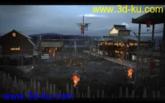 3D打印模型Feudal Japan的图片