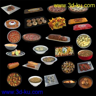 3D打印模型FG American Foods的图片