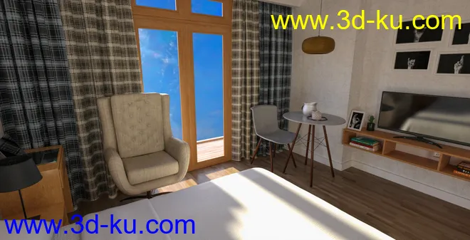 FG Apartment and Laundry Shop模型的图片3
