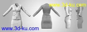 3D打印模型FG Attorney Outfit for Genesis 8 Female的图片