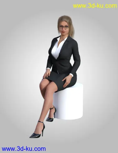 FG Attorney Outfit for Genesis 8 Female模型的图片7