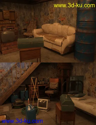 3D打印模型FG Basement Props的图片