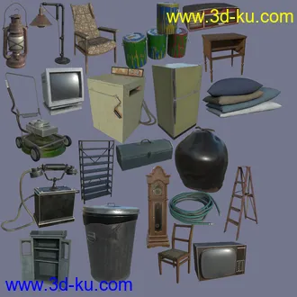 3D打印模型FG Basement Props的图片