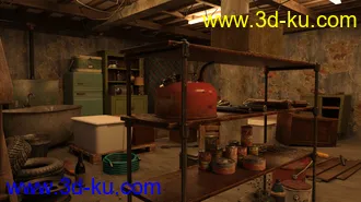3D打印模型FG Brick Basement的图片