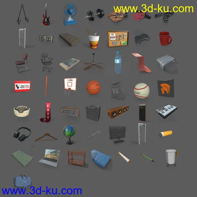 FG Cluttered Dorm模型的图片4