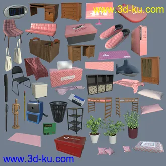 3D打印模型FG College Dormitory的图片