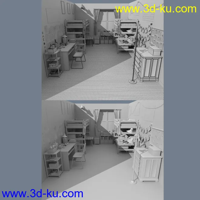 FG College Dormitory模型的图片12