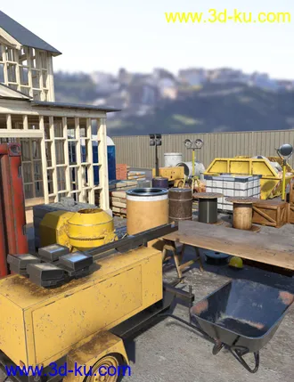 3D打印模型FG Construction Props的图片