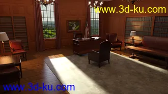 3D打印模型FG Courtroom的图片