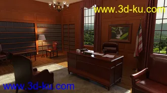 3D打印模型FG Courtroom的图片