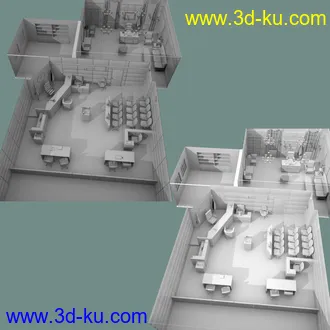 3D打印模型FG Courtroom的图片
