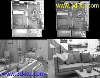 3D打印模型FG Cutting Edge Condo的图片
